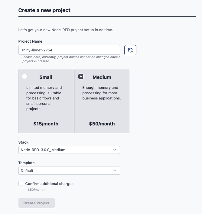 Screenshot showing the new stack selection feature "Screenshot showing the new stack selection feature"